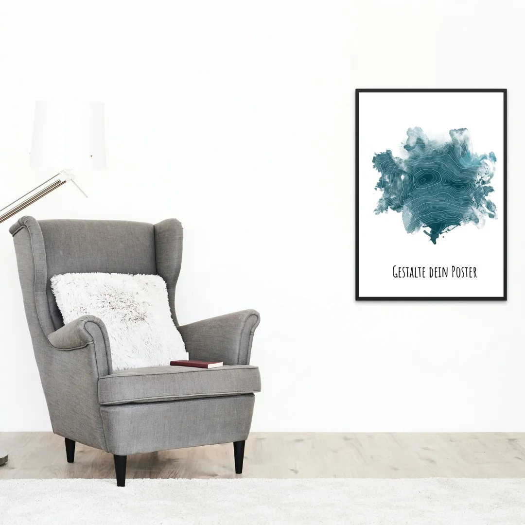 Personalized poster variant — a further styling option available in the configurator